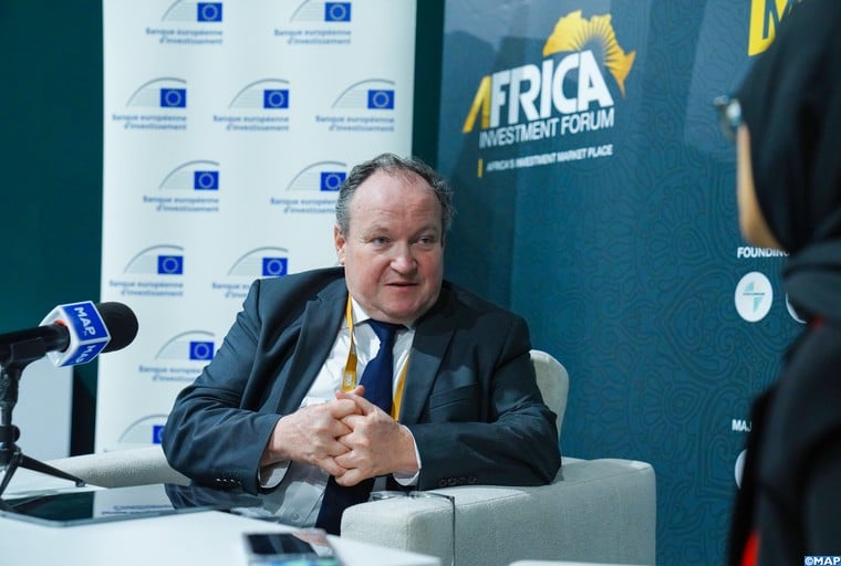 Le Maroc se distingue par son rôle de moteur économique du continent africain (Vice-président de la BEI)